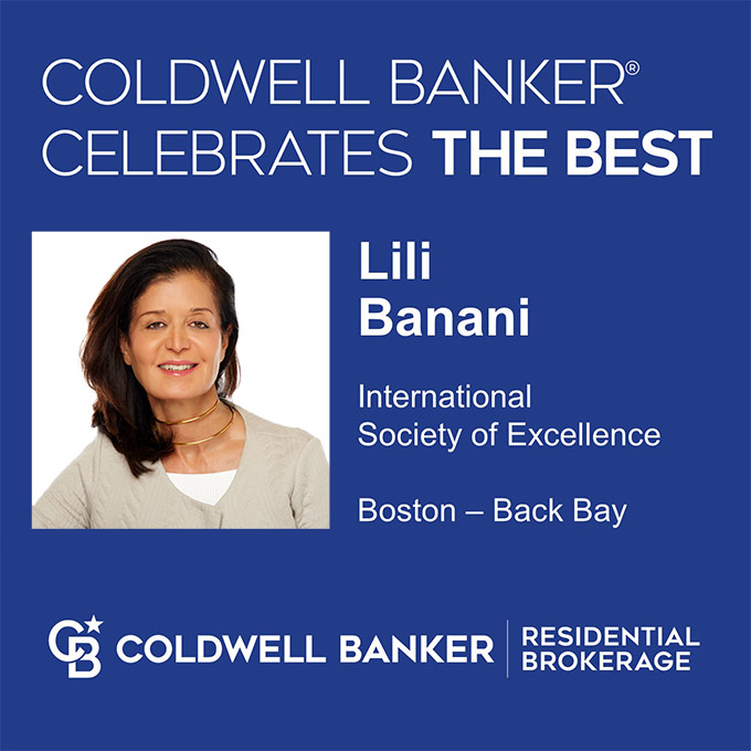 Lili Banani - Coldwell Banker 2019 International Society of Excellence